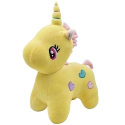 عروسک اسب شاخ چرمی